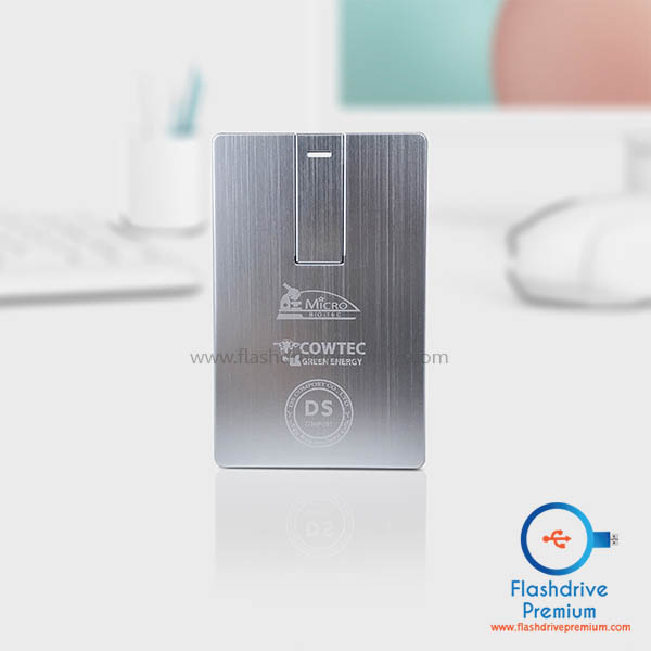 แฟลชไดร์ฟการ์ดแบบโลหะ (Metal Card Flash Drive)