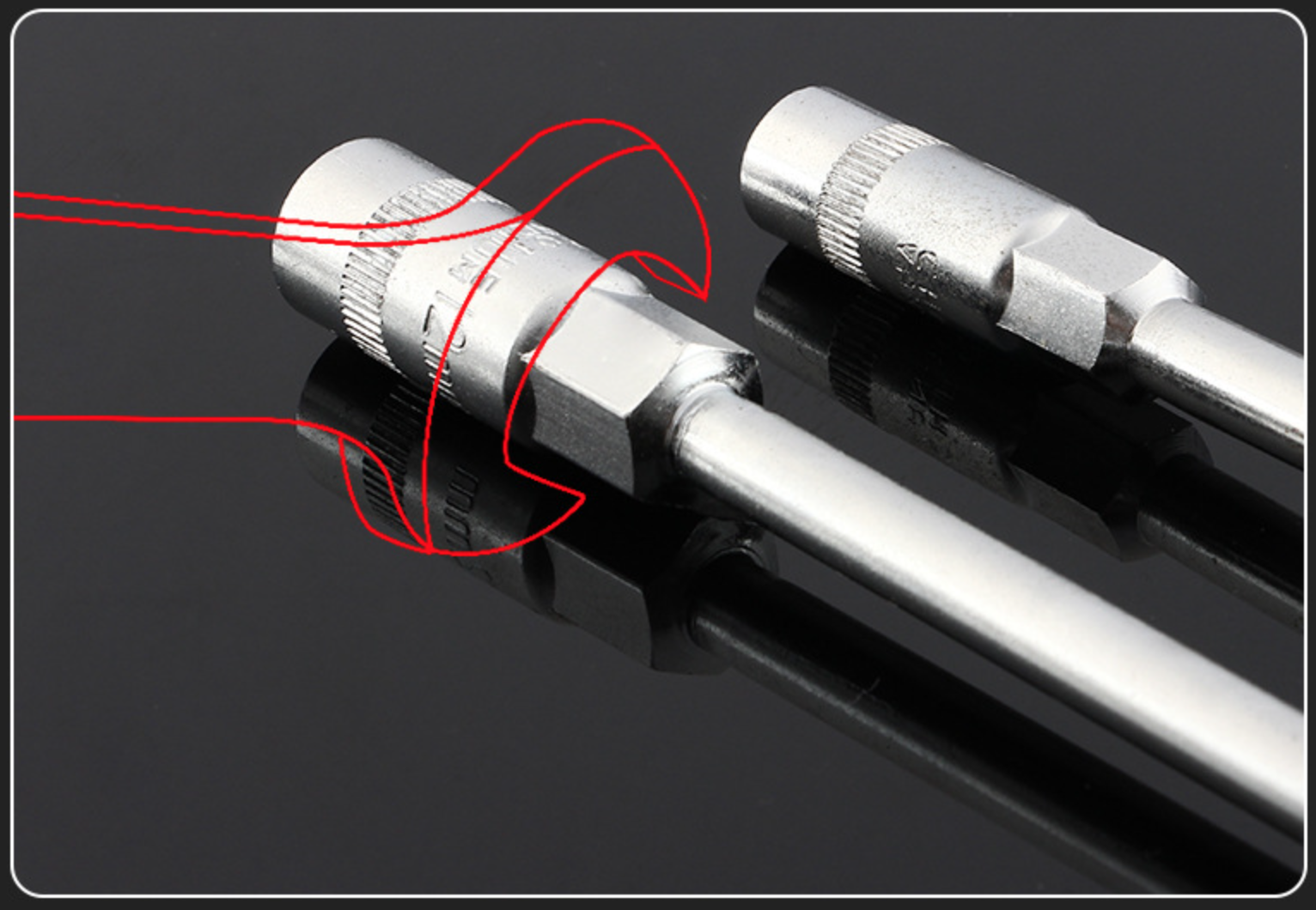 ประแจตัวทีด้ามยาว (บ็อกตัวที) ยี่ห้อ KingsMan วัสดุเหล็กคุณภาพสูง CR-V มีความแข็งแรง ทนทาน