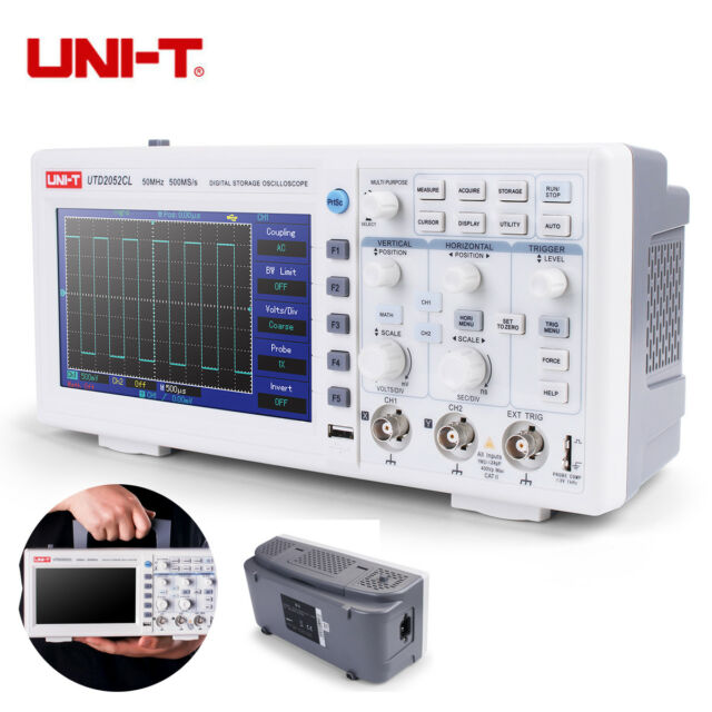 UNI-T UTD2052CL 50MHz 2 Channels Digital Storage Oscilloscope