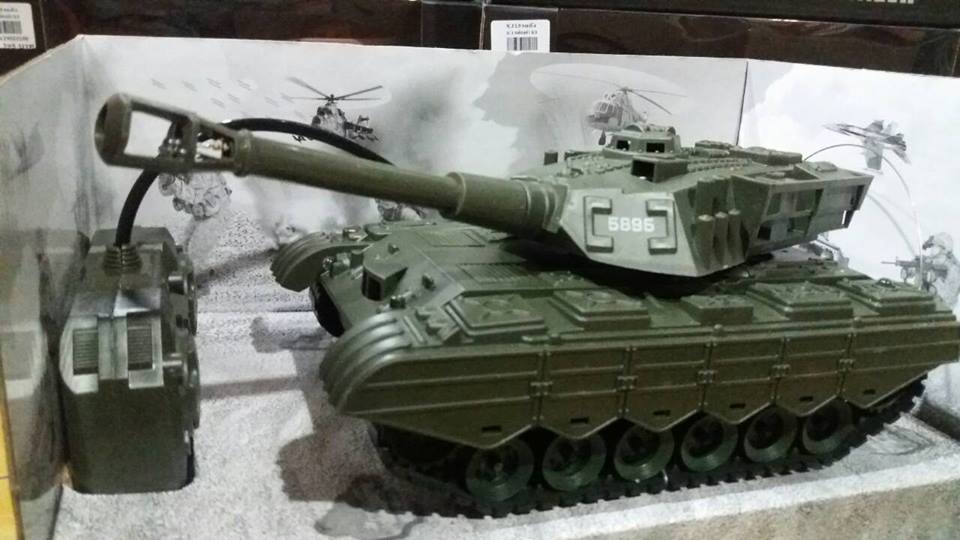 รถถัง บ/ว กล่อง XJ13 ของเล่นเด็ก