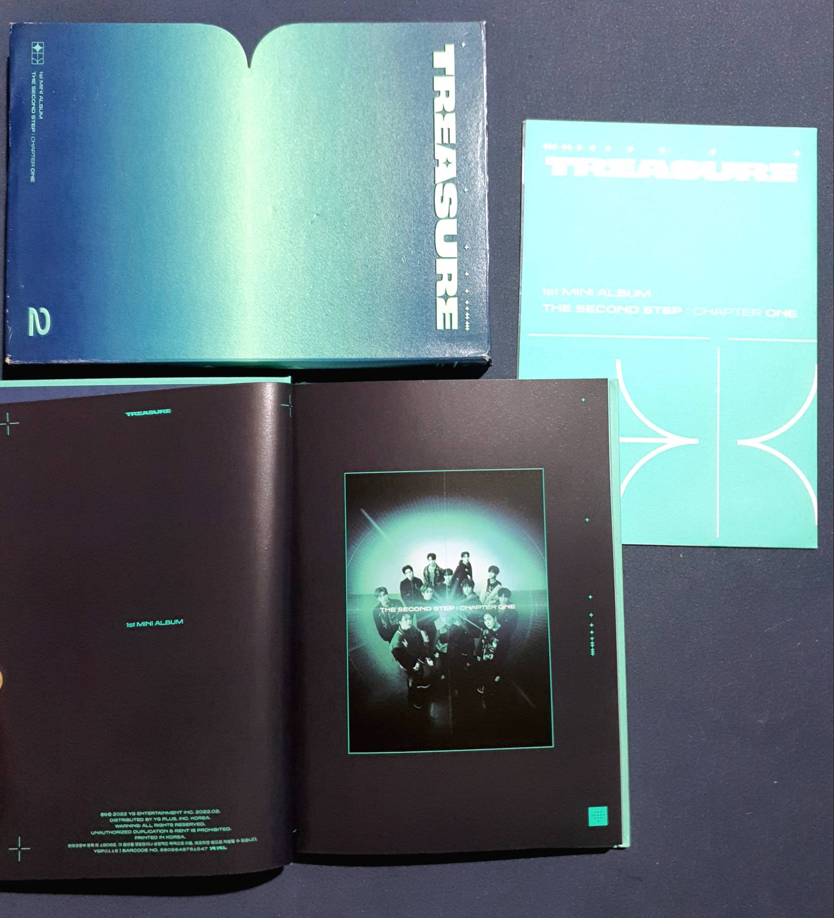 TREASURE 1st MINI ALBUM THE SECOND STEP : CHAPTER ONE