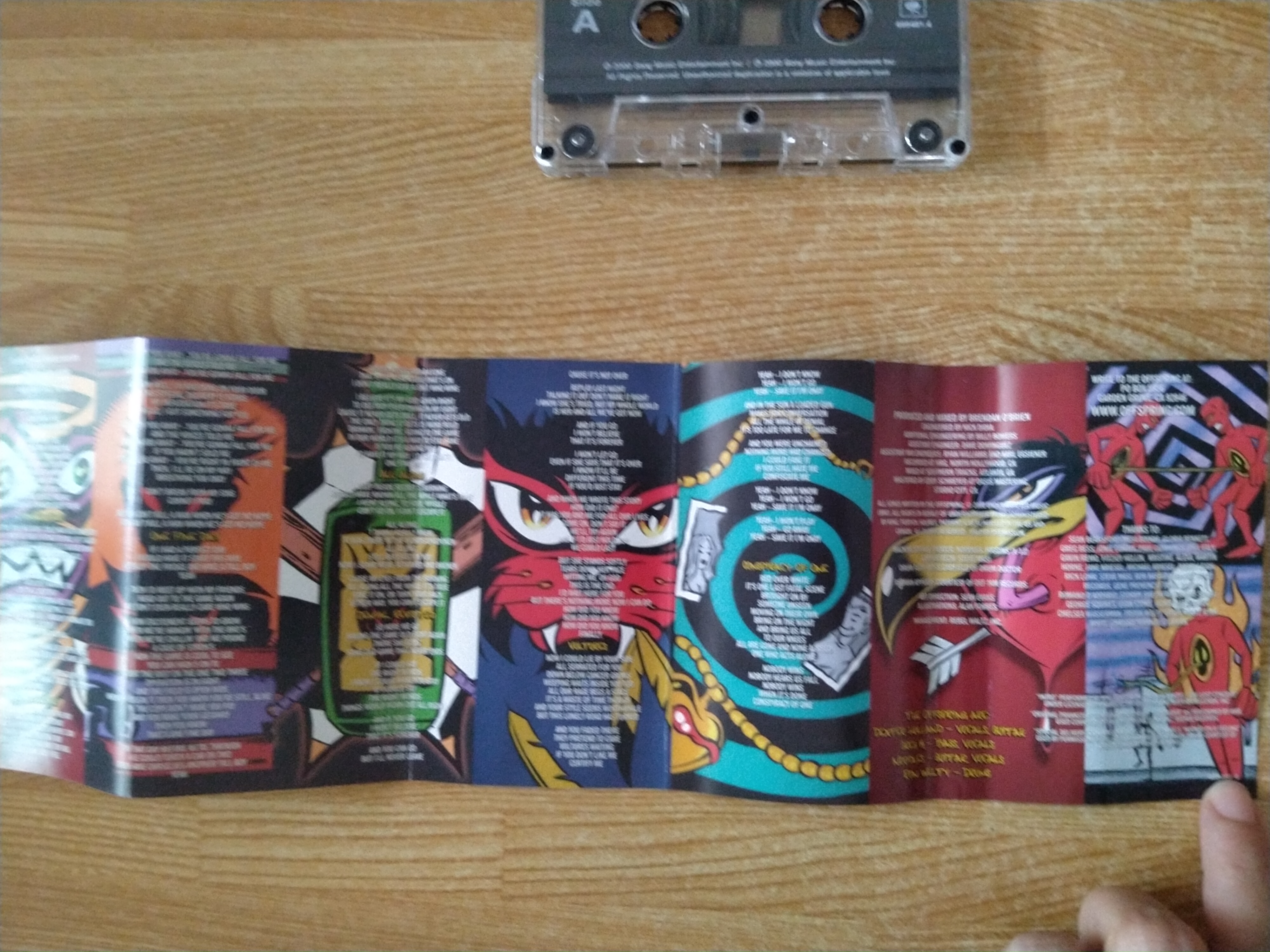 เทปเพลงเก่า วง The OFFSPRING ชุด CONSPIRACY OF ONE