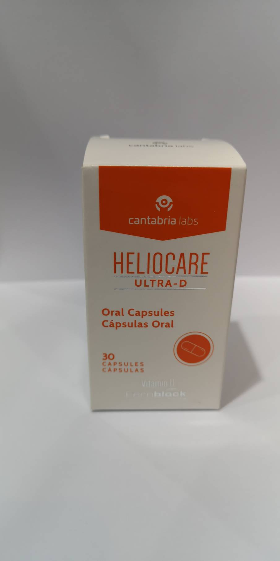 Heliocare Ultra-D 30 cap กันเเดด ชนิดเม็ด กันได้ทั้งตัว ป้องกันฝ้ากระ ( New Package)