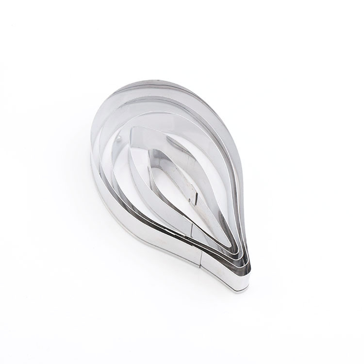 ดอก "Canna" หรือที่รู้จักกันทั่วไปว่า ดอกพุทธรักษาFondantเครื่องมือสแตนเลสอังกฤษน้ำตาลดอกไม้ตัดแม่พิมพ์Canna สีเหลืองA341