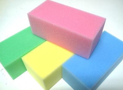 ฟองน้ำก้อน/ถูพื้น/ตรากุหลาบ