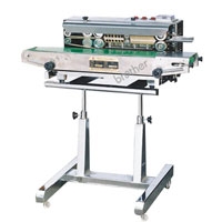 เครื่องซีลสายพานต่อเนื่องแนวนอนและแนวตั้งแบบมีล้อเลื่อน ยี่ห้อ BROTHER SF-150LD