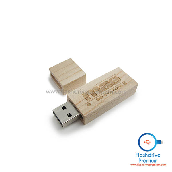 แฟลชไดร์ฟไม้ (Wooden Flashdrive)