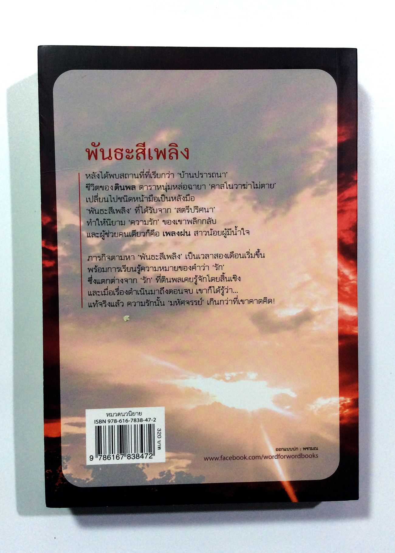 พันธะสีเพลิง นิยาย นิยายโรแมนติก หนังสือ