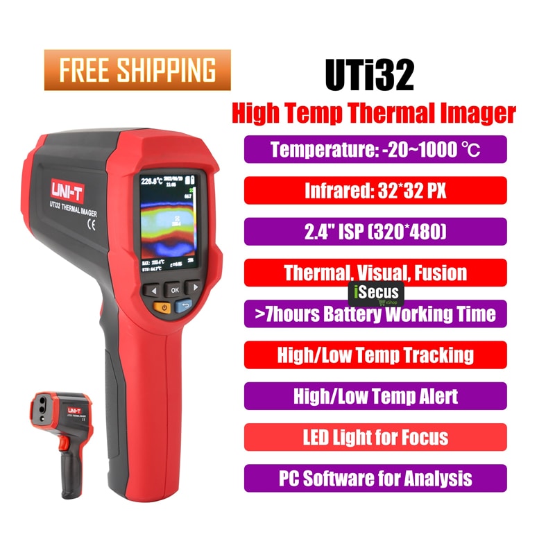 UNI-T UTi32 High Temperature Thermal Camera สินค้าพรีออเดอร์