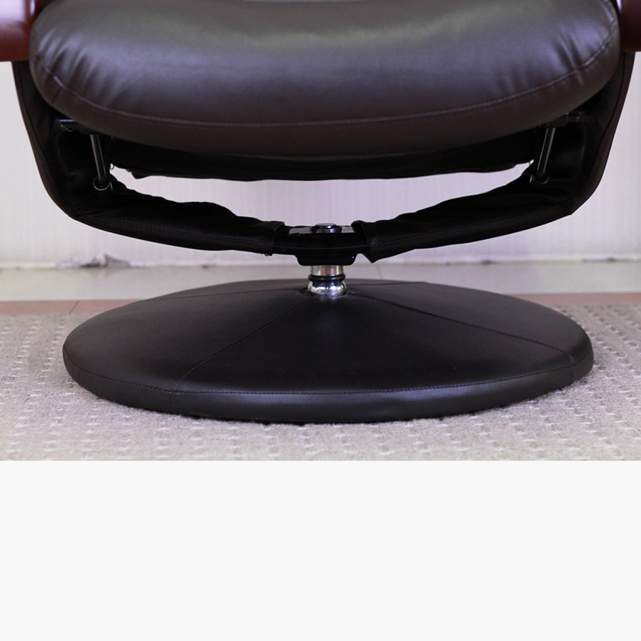 เก้าอี้พักผ่อน โซฟาปรับนอน เก้าอี้ปรับนอน หมุนได้รอบตัว 360 องศา เก้าอี้ปรับเอนนอน เก้าอี้เอนหลัง เก้าอี้เอนนอน เก้าอี้เอนหลัง แถมที่พักเท้า HC-018 (สั่งผลิต 7วัน)