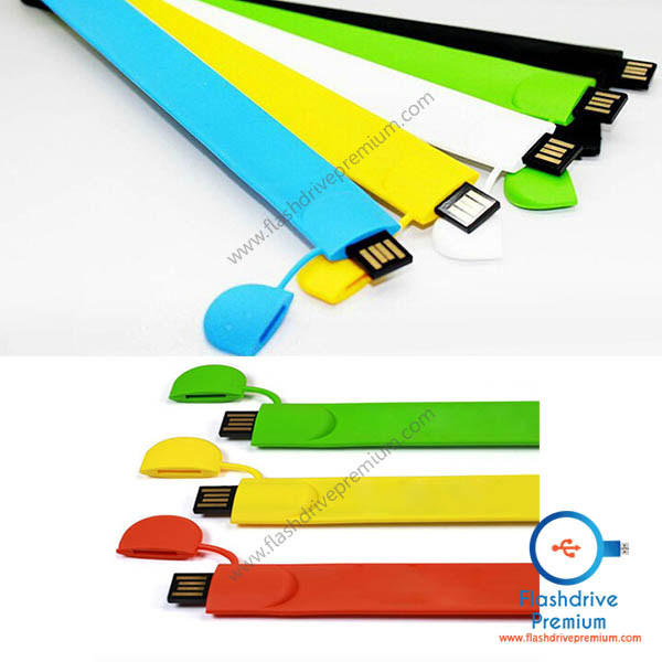 แฟลชไดร์ฟริสแบนด์ (USB Wristband) : V1