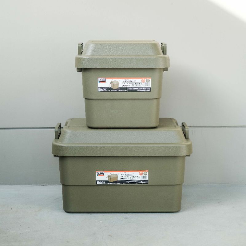 กล่องเก็บของเอนกประสงค์ trunk cargo กล่องแคมป์ปิ้ง - ไม่รวม Topไม้