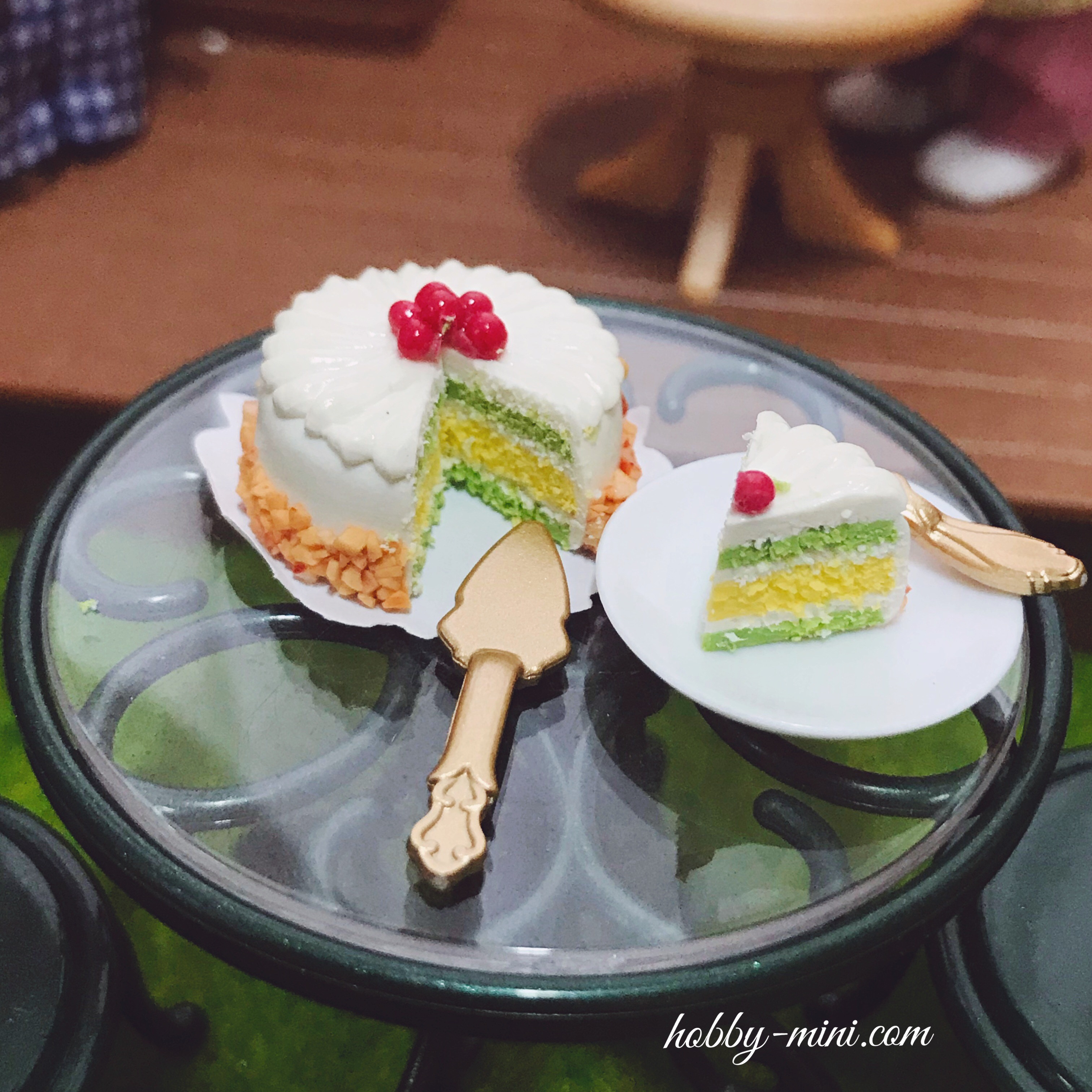 Miniature Cake แบบหั่นได้จริง