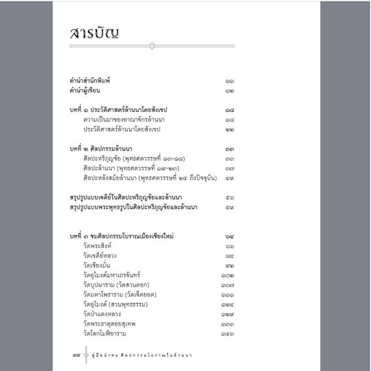 คู่มือนำชมศิลปกรรมโบราณในล้านนา ศ.ดร.ศักดิ์ชัย สายสิงห์