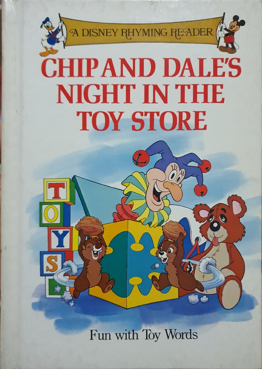 Chip and Dale's Night in the Toy Store: Fun with Toy Words (A Disney Rhyming Reader)