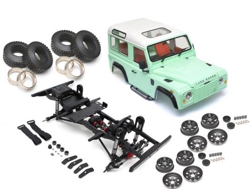 1/10 [ D90 ] ARTR Assembled Chassis w/ TRC Raffee Defender D90 2-Door Hard Body [ KIT ]