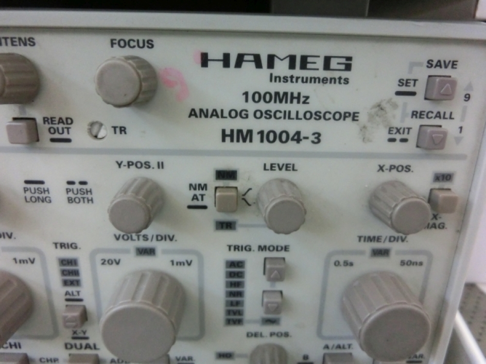 Ossilloscope Hameg HM1004-3 100Hhz