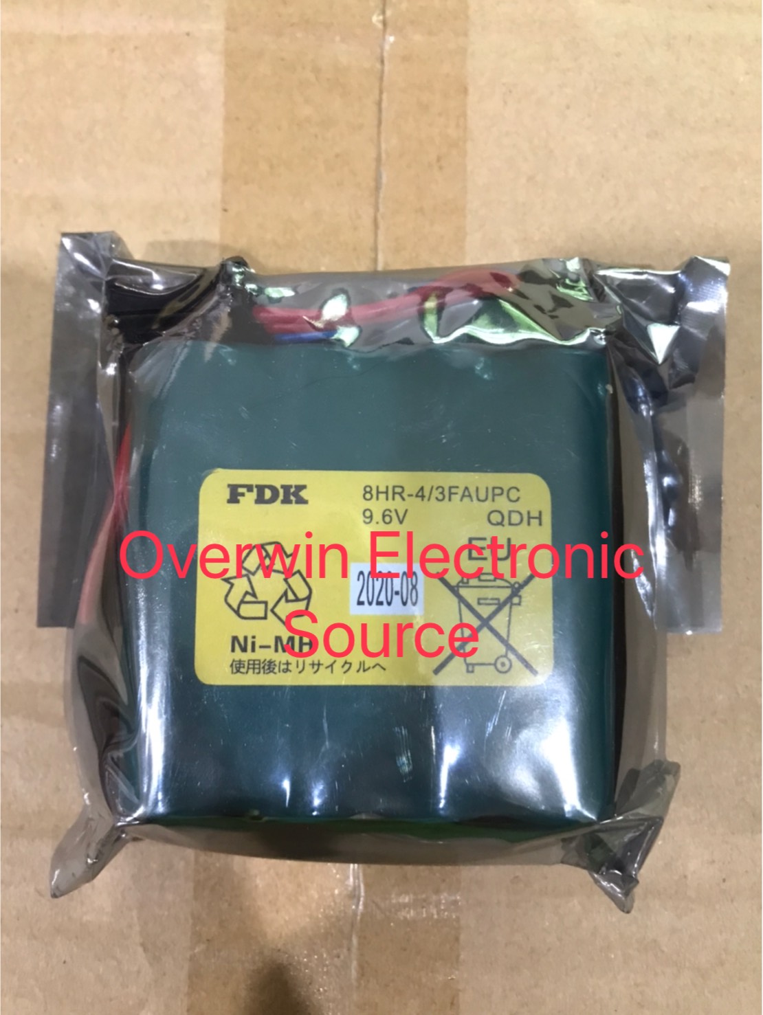 FDK 8HR-4/3FAUPC 9.6V