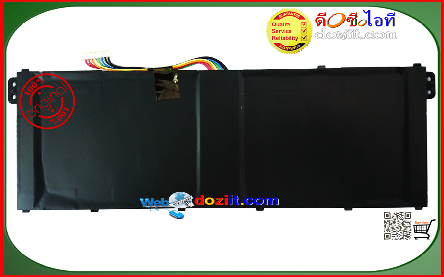 แบตเตอรี่แท้ Original - Acer Aspire 3 A311-31 A314-31 A314-32 A315-21 A315-41 A315-51 ES1 A114 A315 AP16M5J AP16M4J Laptop Battery 4660mAh 37Wh