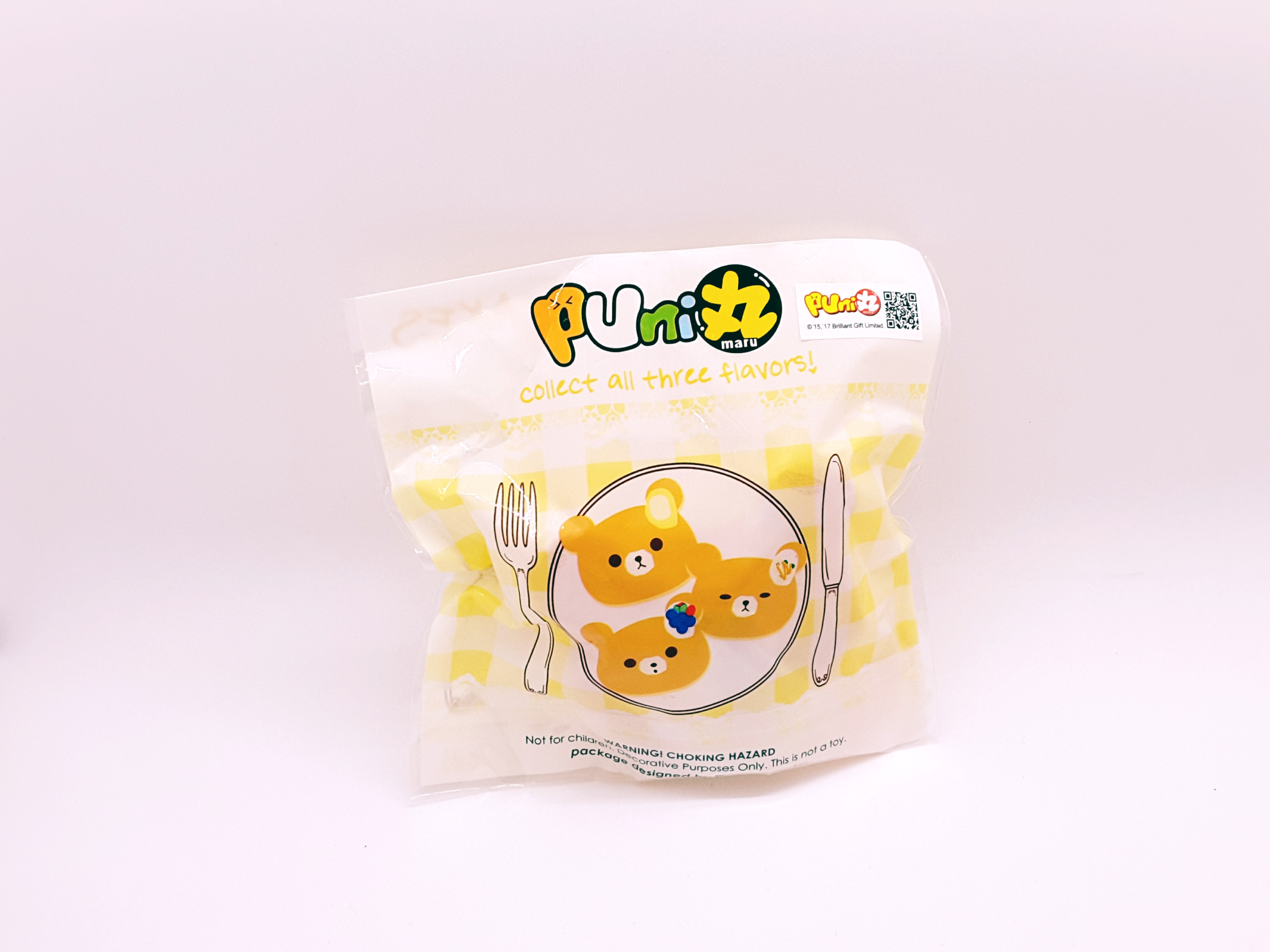 สกุชชี่มินิแพนเค้กพูนิมารุรสกล้วยpunimaruพร้อมปลั๊กกี้โซ่ไข่ปลา