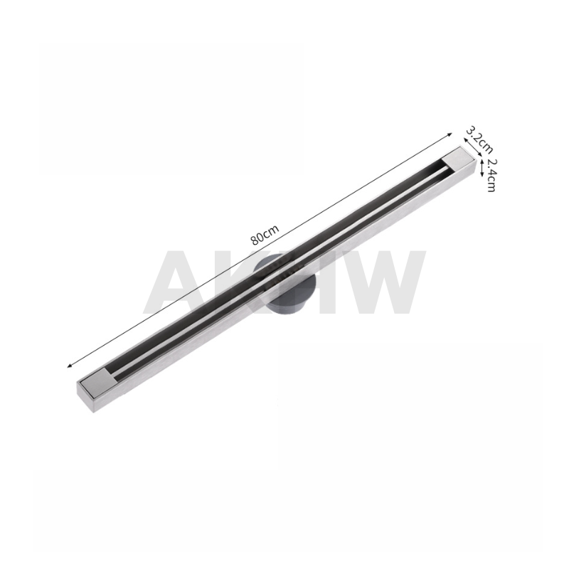 ตะแกรงน้ำทิ้งแบบยาว ลายเส้น KingsMan ความกว้าง 3.2cm วัสดุสแตนเลสหนา SUS304 ทนทาน ไม่เป็นสนิม [ขายปลีก/ส่ง]