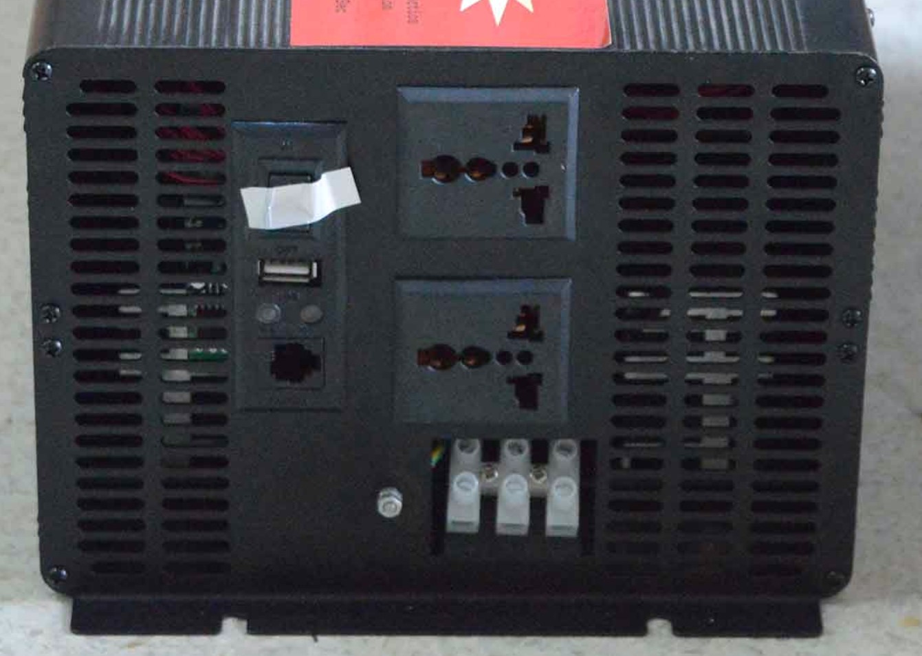 8.อินเวอร์เตอร์ 12v-24v 3000w ZB (ZB-3000-S) PURE SINE WAVE