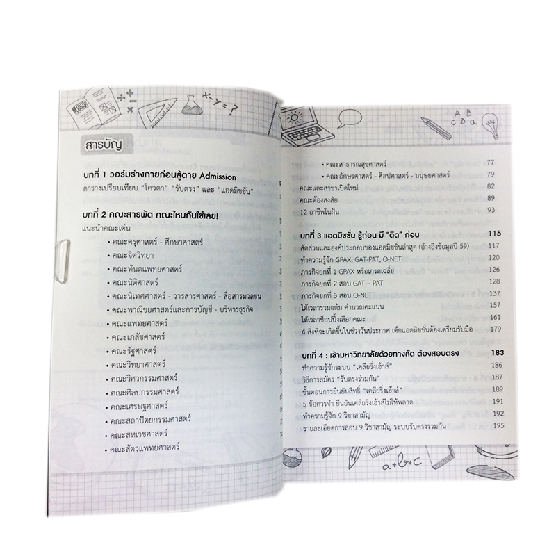 หนังสือราคาพิเศษ59บาท Admission ขั้นเทพ ฉบับพร้อมสอบตรง-แอดมิชชั่น 60 หนังสือคู่มือสอบเข้ามหาวิทยาลัย หนังสือ การศึกษา หนังสือ [คุ้มอักษรไทย]