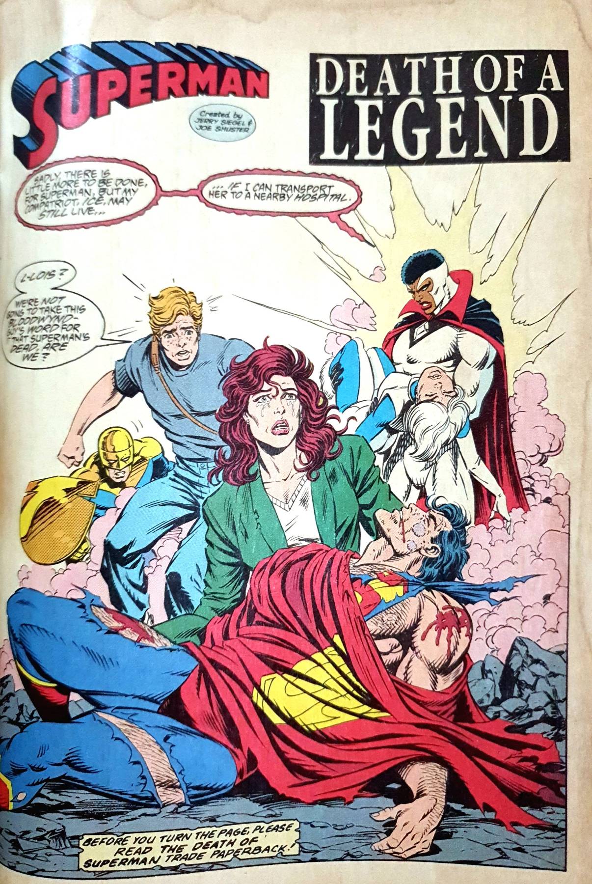 Superman: World Without a Superman (DC Comics July 1993)