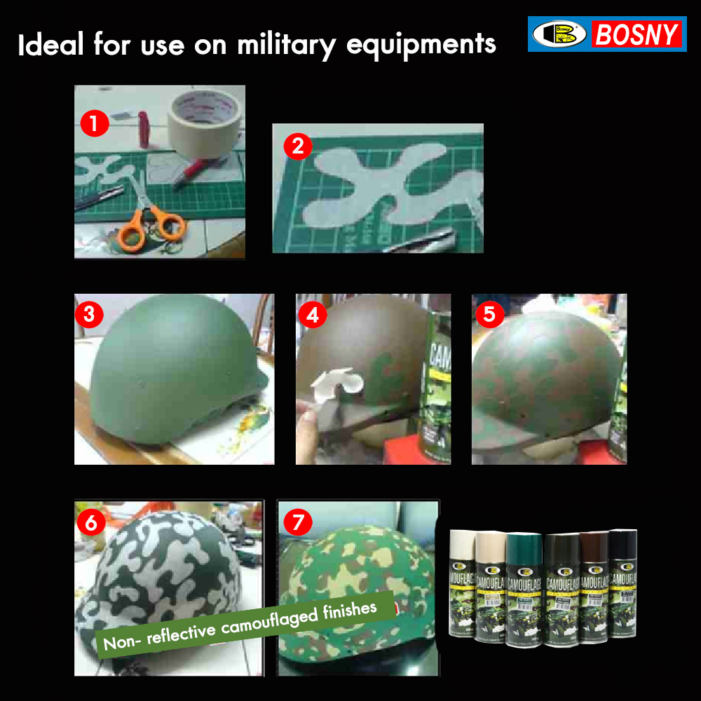 สีสเปรย์พรางตัว B108 [สินค้าสั่งโรงงาน ขายยกลัง สั่งขั้นต่ำ 2 ลัง]