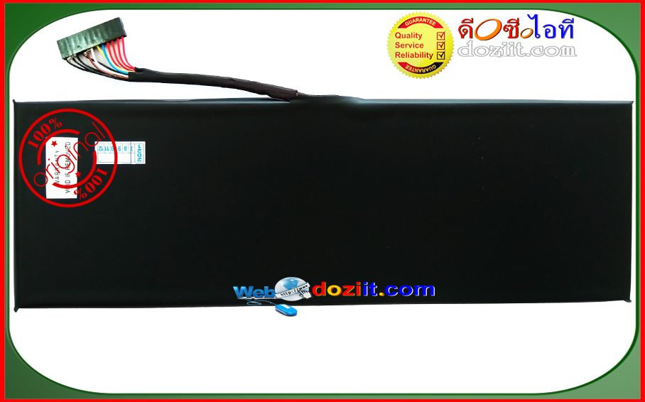 แบตเตอรี่แท้ Original - BTY-M47 Battery For MSI GS40 6QE GS43 GS43VR 6RE GS44 GS45 Series Laptop Battery 7.6V 8060mAh 61.25Wh