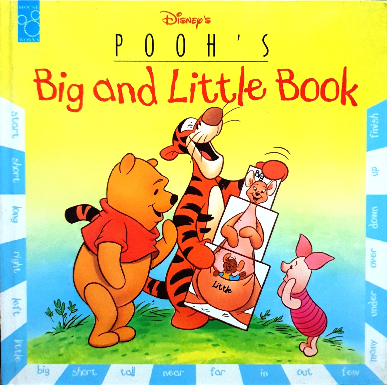 Pooh's Big and Little Book (Pull-a-Page Book)