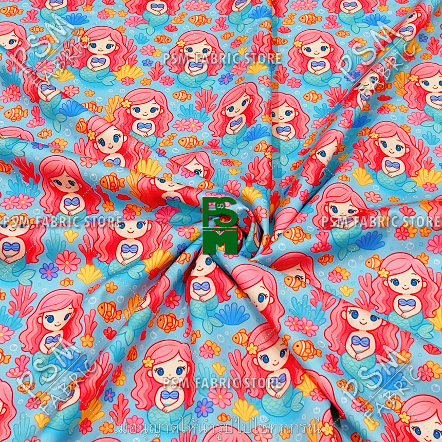 ลายเเงือกการ์ตูน