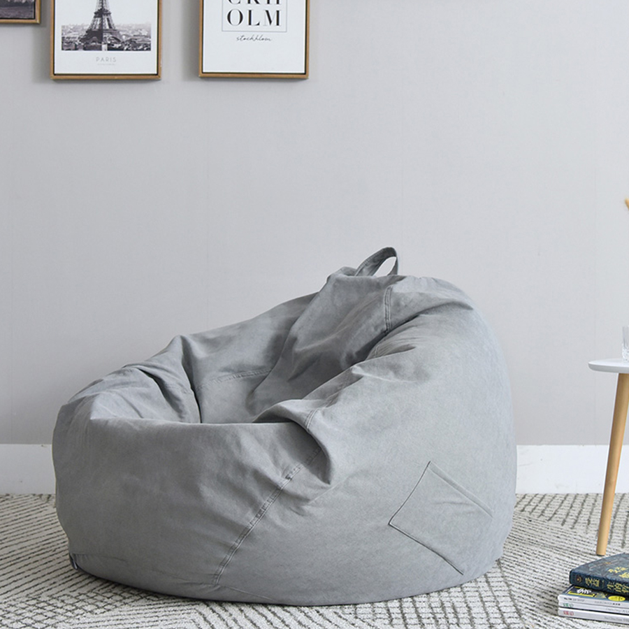 เก้าอี้เม็ดโฟม เก้าอี้ bean bag โซฟาเม็ดโฟม เบาะนั่งเม็ดโฟม ที่นั่งเม็ดโฟม โซฟานั่งพื้น โซฟานั่งเล่น โซฟานั่งสบาย เบาะเม็ดโฟม รุ่น HC-023