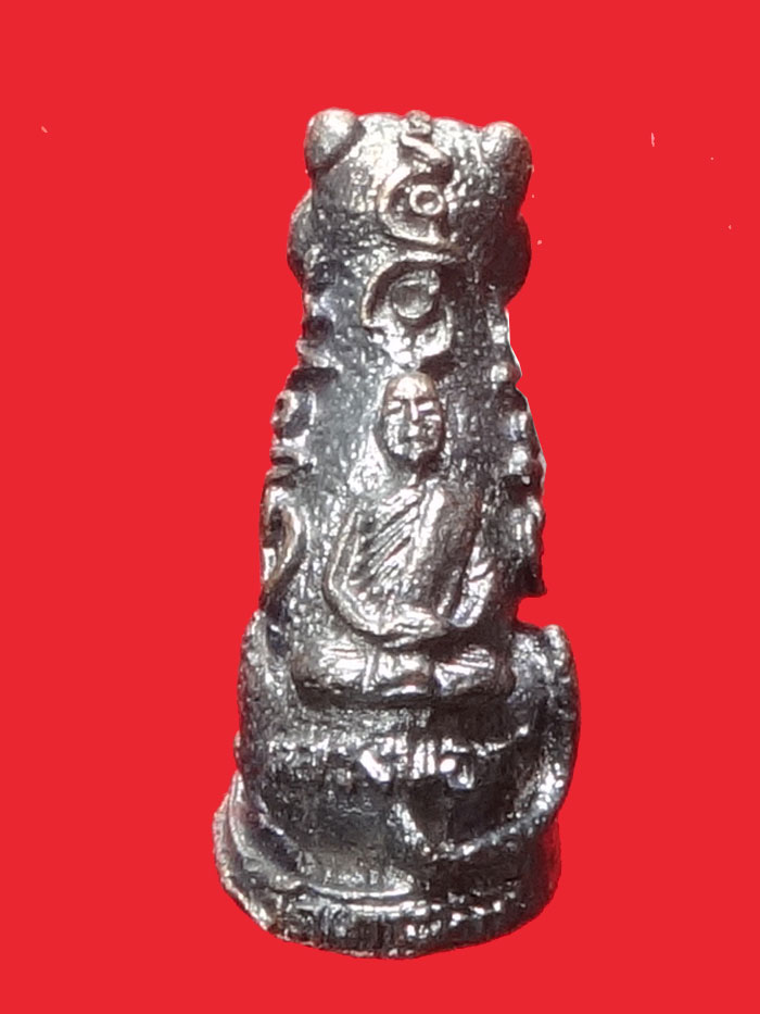 (7) เสือมหาอำนาจ "พยัคฆ์คำราม" หลวงพ่อเกตุ วัดเกาะหลัก รุ่นแรก ปี 2531 เนื้อทองผสม (ต๊อกโค๊ต)