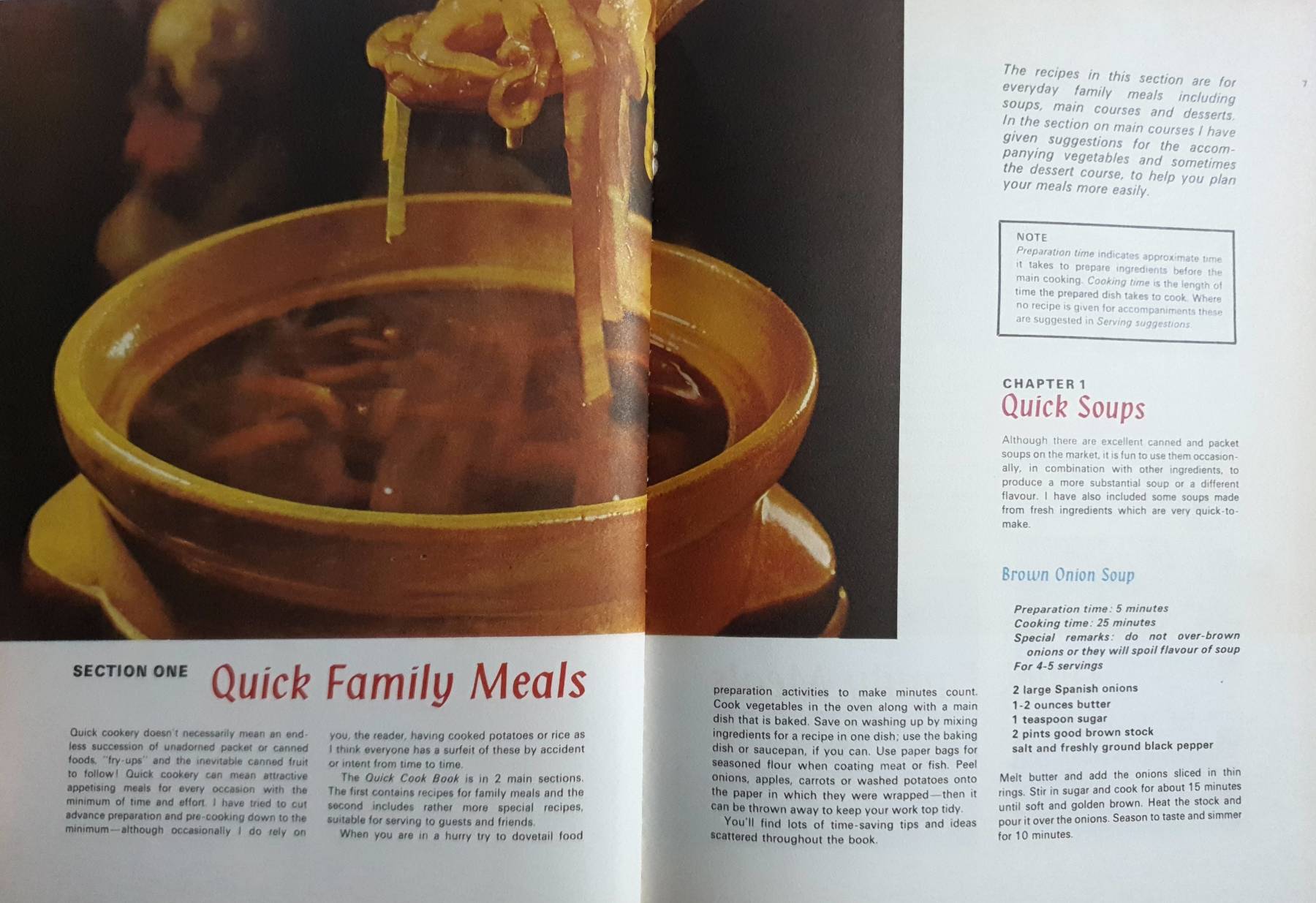 Better Homes Cookery THE QUICK COOK BOOK Christine Watt, 1971