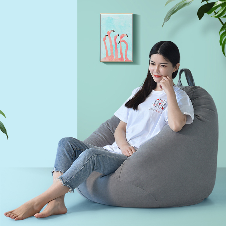 เก้าอี้เม็ดโฟม เก้าอี้ bean bag โซฟาเม็ดโฟม เบาะนั่งเม็ดโฟม ที่นั่งเม็ดโฟม โซฟานั่งพื้น โซฟานั่งเล่น โซฟานั่งสบาย เบาะเม็ดโฟม รุ่น HC-023