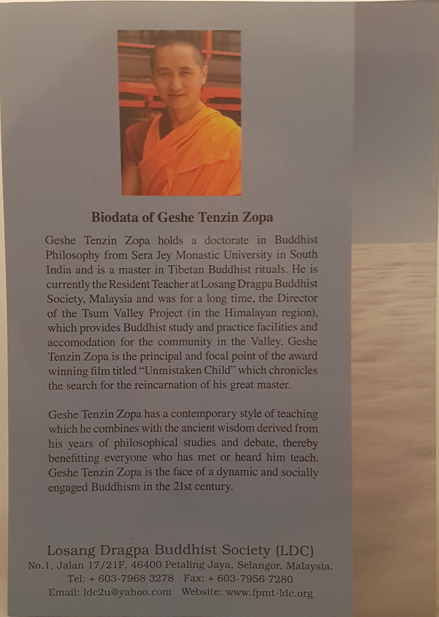 Buddha Nature & Preliminary Prayers and their Explanations