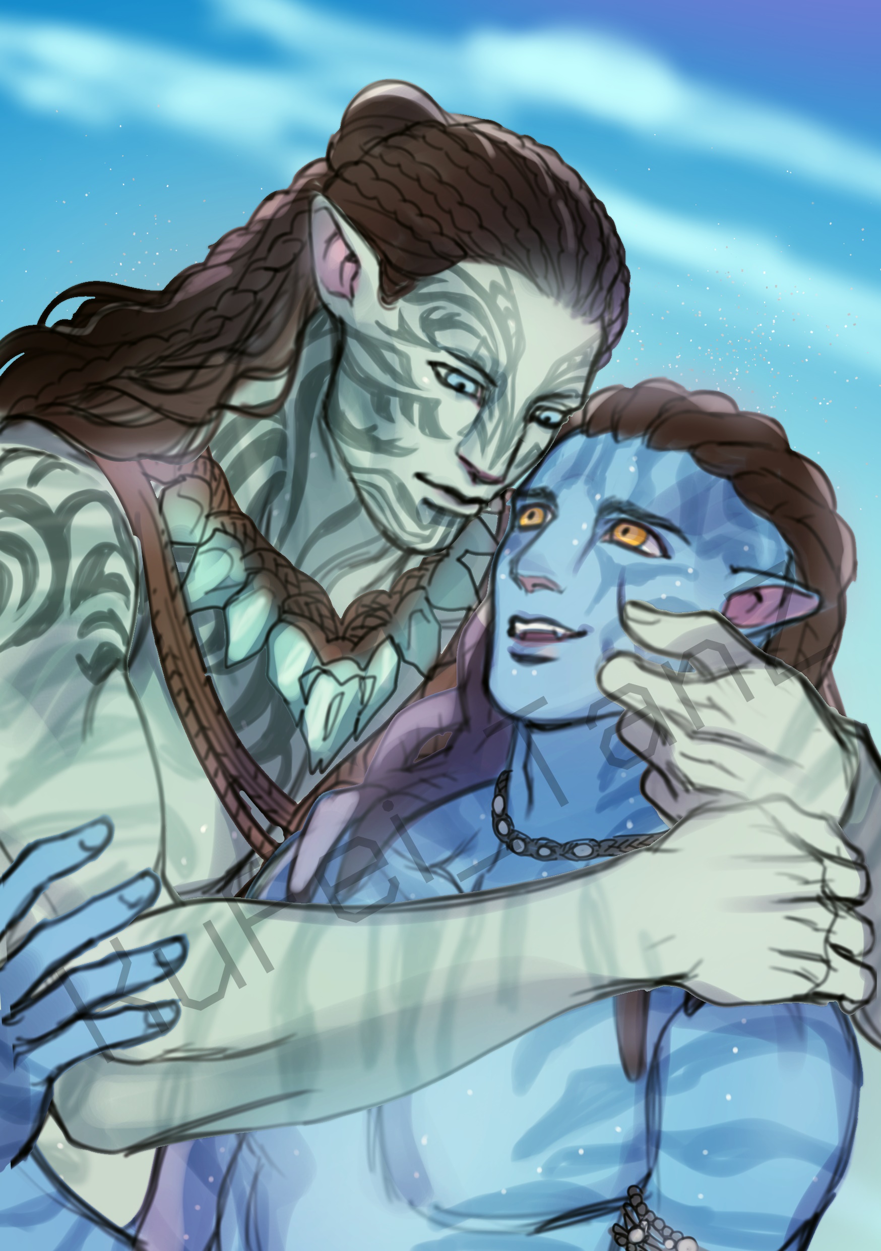 Fic Avatar : Out of the blue