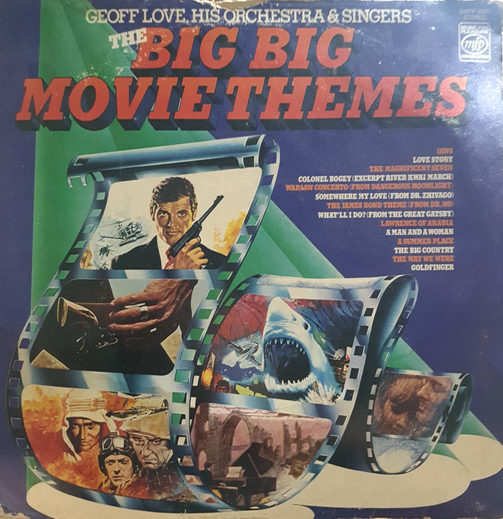 Geoff Love, His Orchestra & Singers – The Big Big Movie Themes Jazz , Easy Listening Discos de vinilo, Vinyl