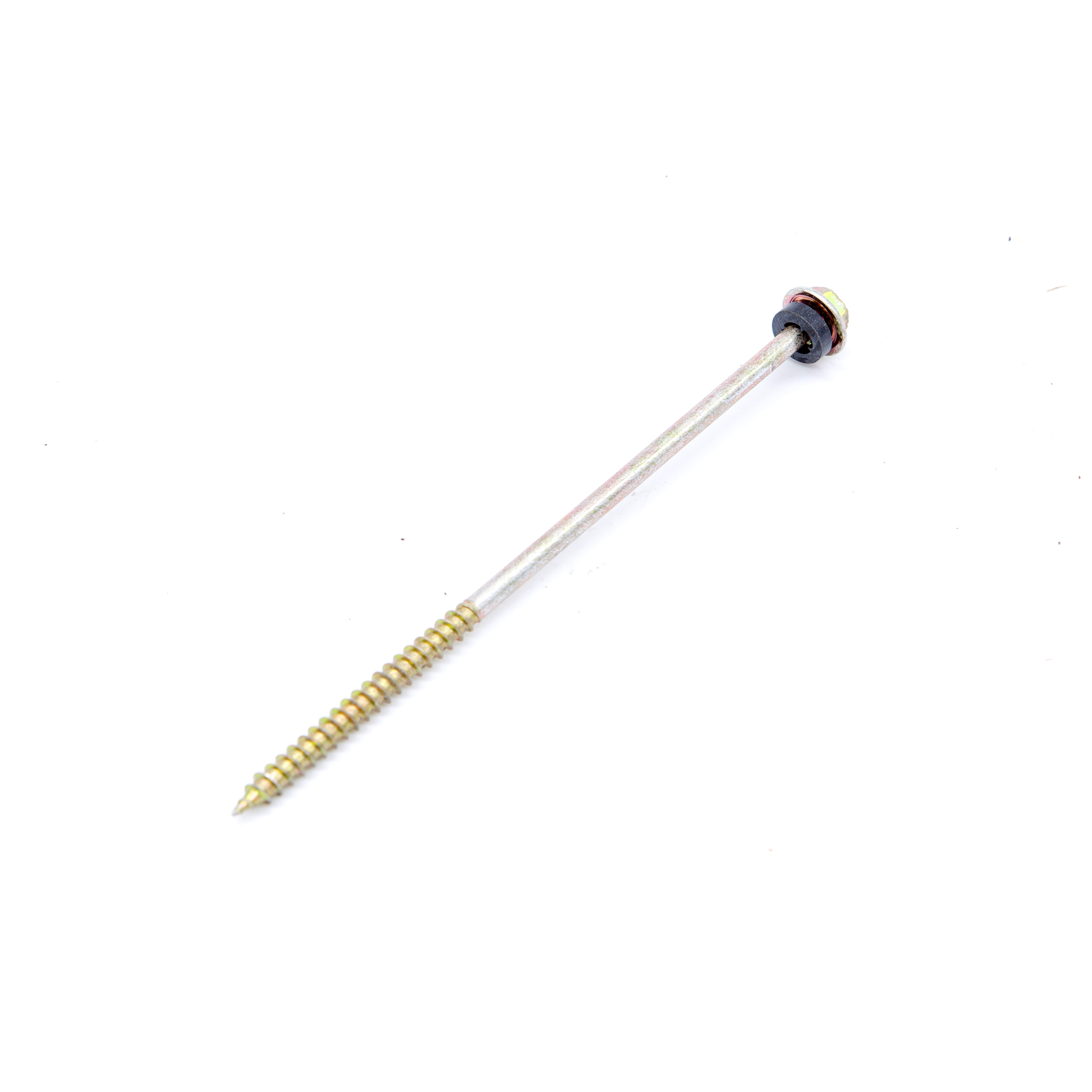 น๊อตไม้ปลายแหลม หรือ สกรูหัวบล็อคยิงไม้(สกรูลอนคู่แปไม้) (100ตัว/แพ็ค) [ขายปลีก/ส่ง ราคาถูก]