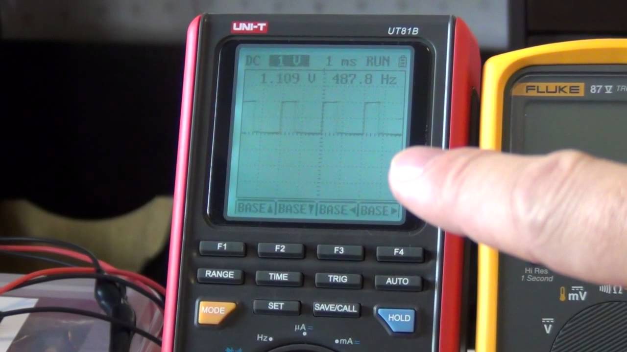 สโคป+มัลติมิเตอร์ดิจิตอล UNI-T UT81B