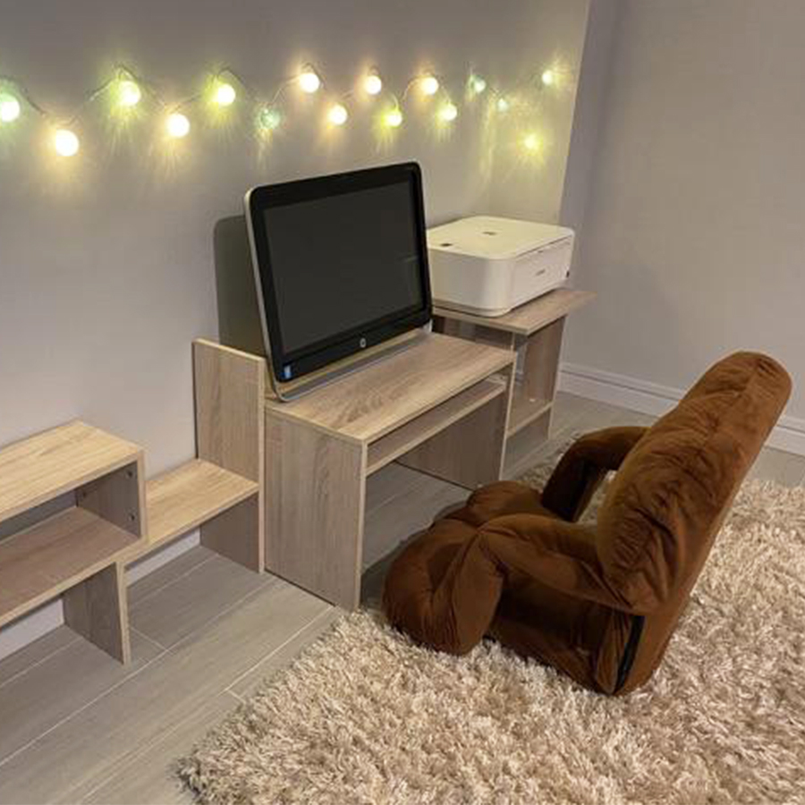 เก้าอี้ญี่ปุ่น ปรับได้ 6ระดับ พร้อมที่วางแขน เก้าอี้นั่งพื้น โซฟาเบด เก้าอี้พักผ่อน โซฟาญี่ปุ่น เก้าอี้ปรับนอน เก้าอี้พับนอน เก้าอี้ปรับเอนนอน HC-039