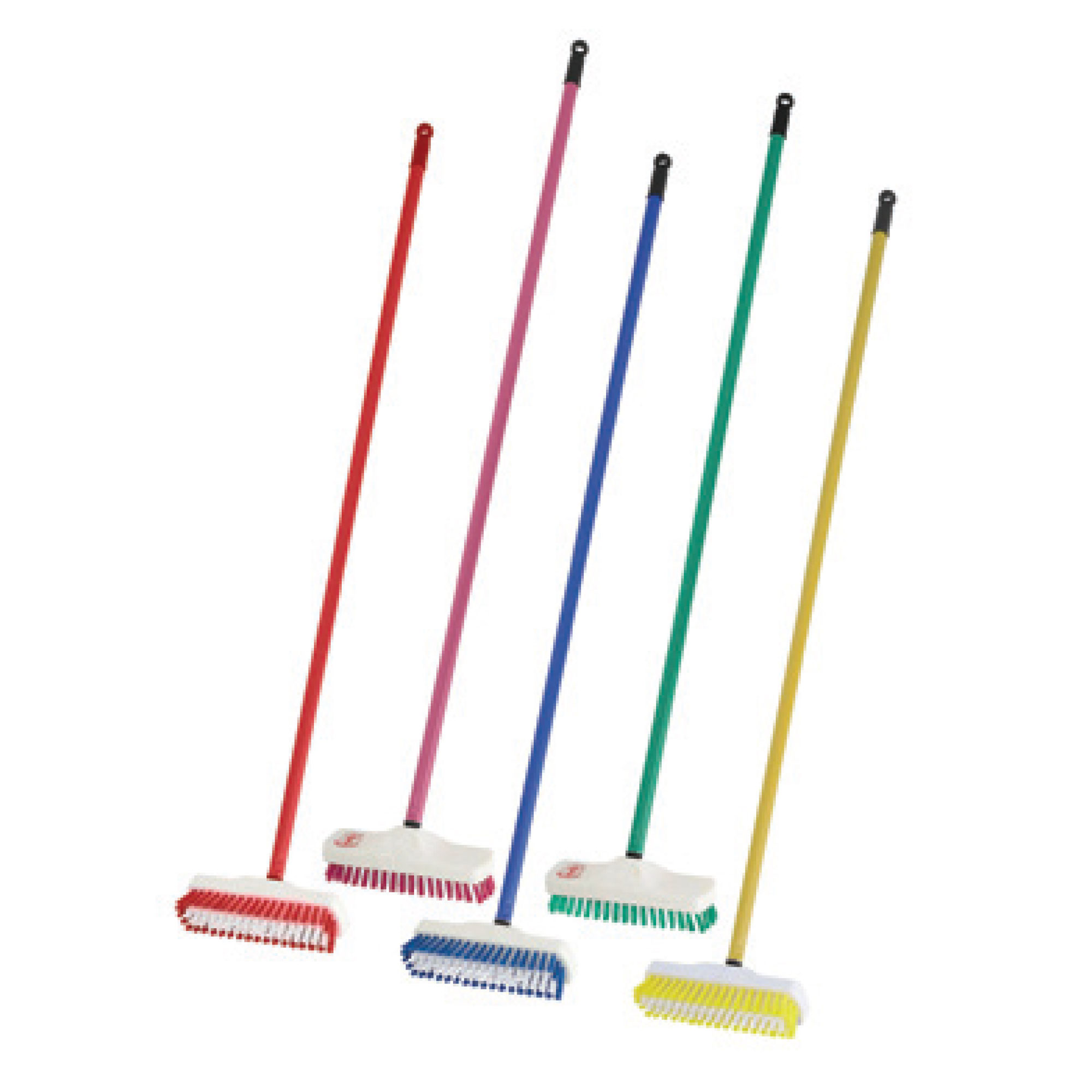 แปรงขนสั้น/ด้ามยาวหัวเกลียว/ตราสมอ