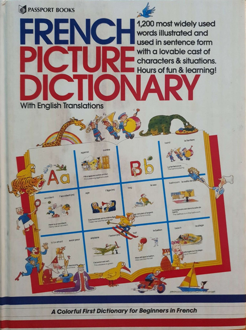 FRENCH PICTURE DICTIONARY with English Translations : Passport Books