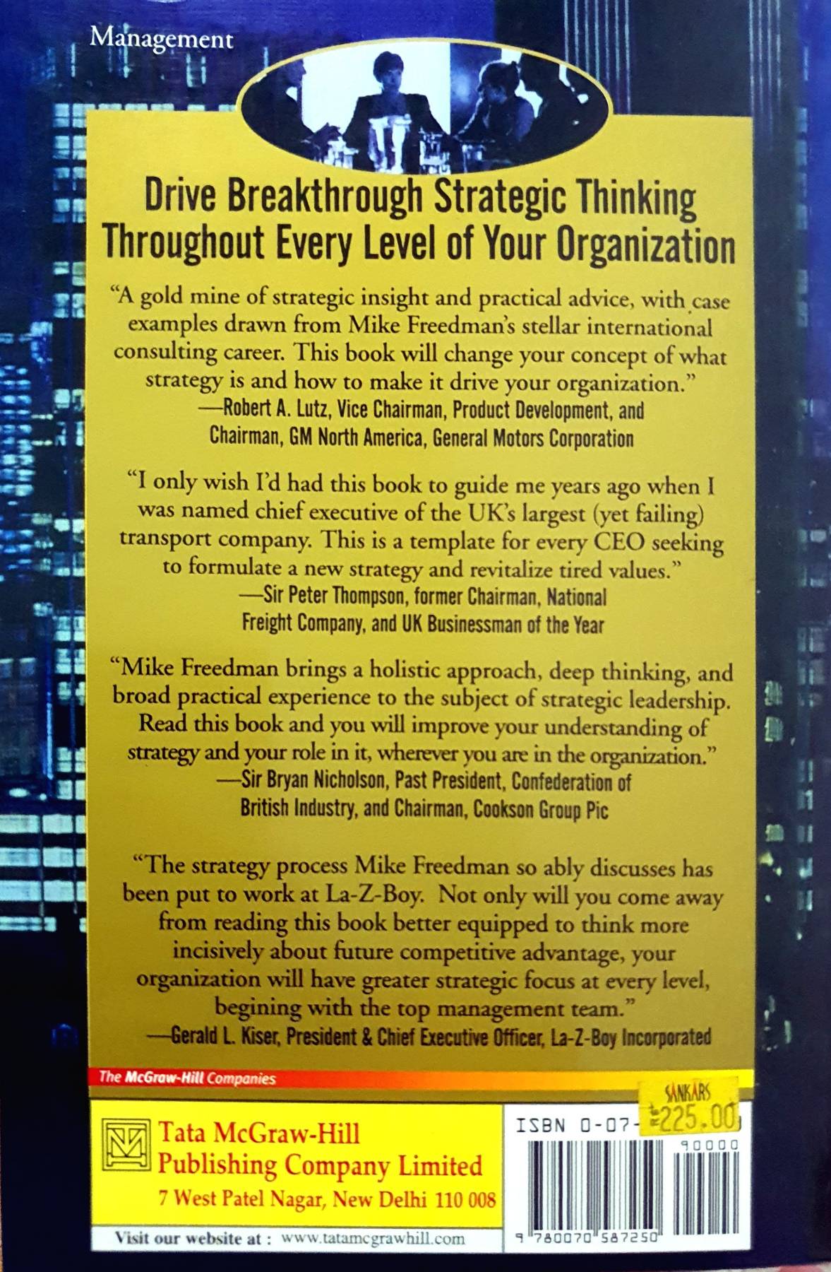 The Art of Discipline of Strategic Leadership : Mike Freedman