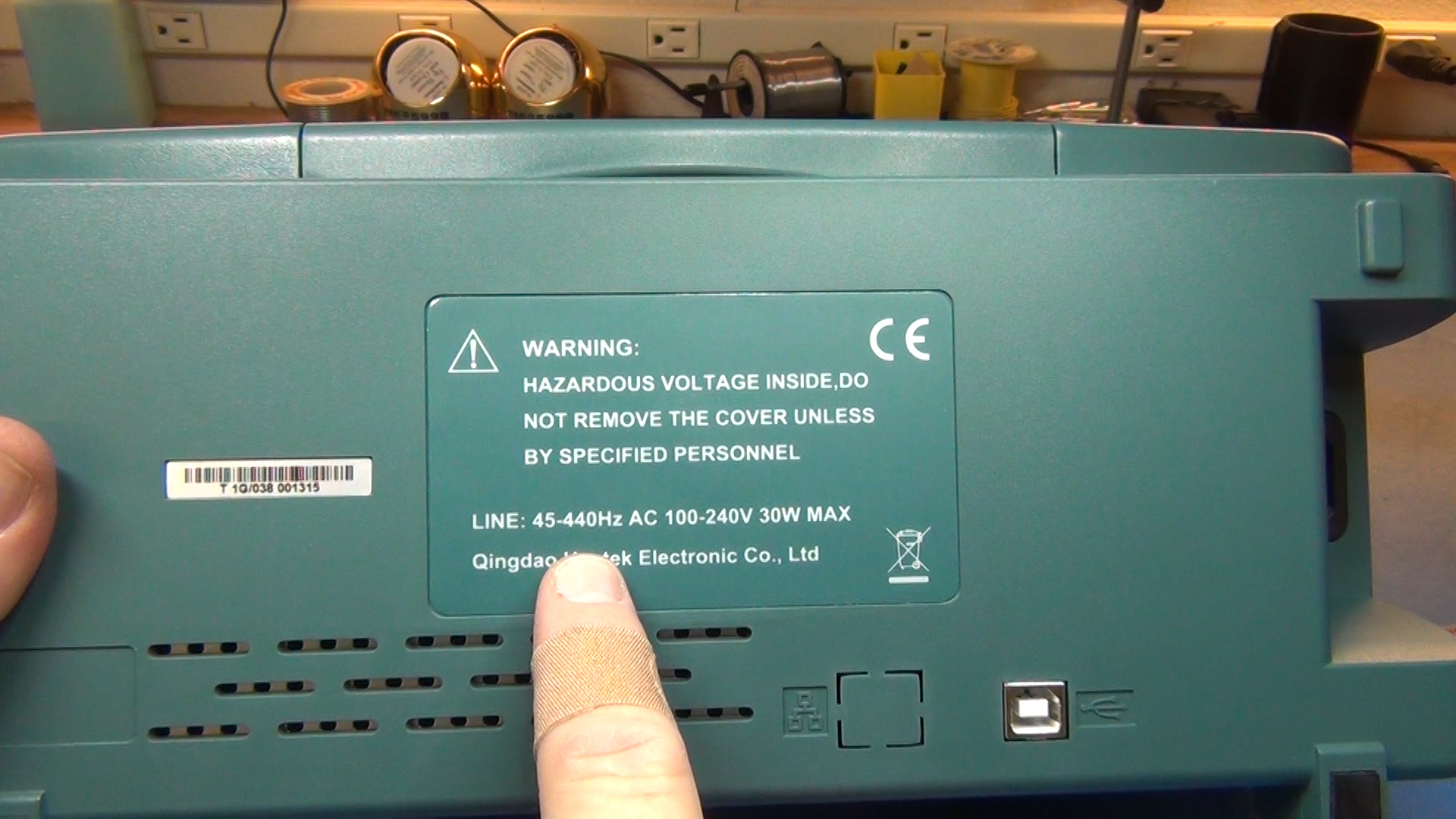 Ossilloscope Hantek DSO5202P 200mhz