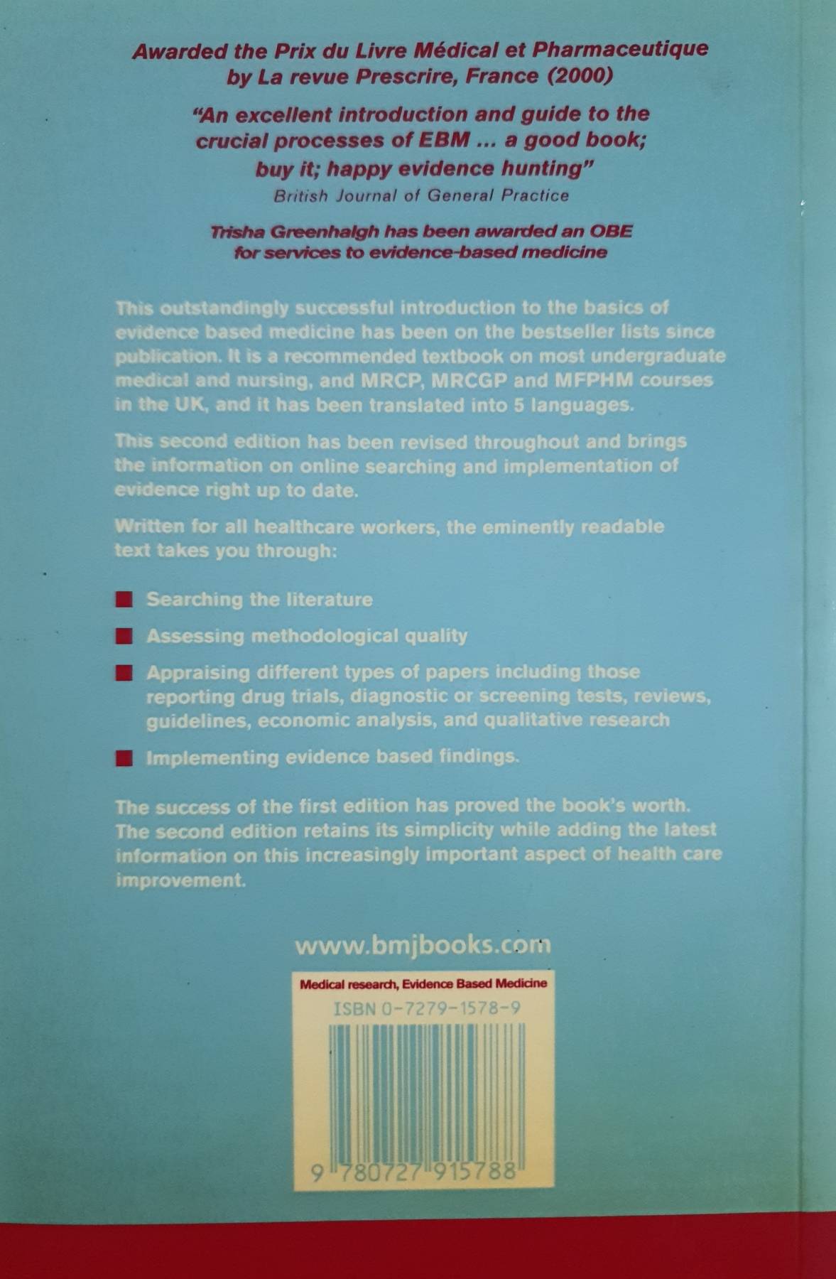 How to Read a Paper: The Basics of Evidence Based Medicine (HOW - How To)