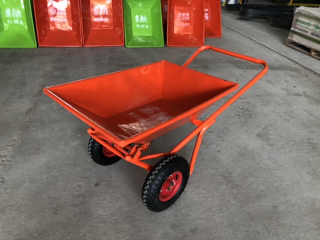 รถเข็นปูน ยี่ห้อ SM เหล็กหนา ล้อยางตัน/ล้อลม คุณภาพดี ทนทาน ส่งตรงจากโรงงาน ราคาถูก