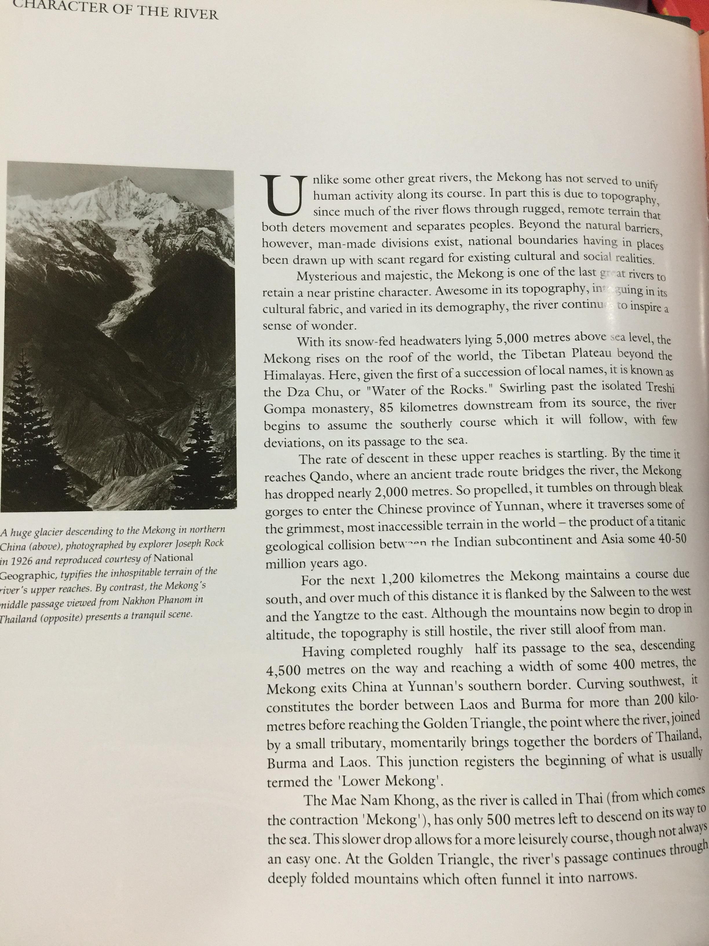 The Mekong, a river and its people Hardcover