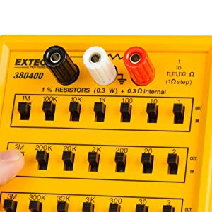 380400 / EXTECH RESISTANCE DECADE BOX